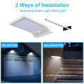 36 LED LUZ SOLAR PIR Sensor Wall Light